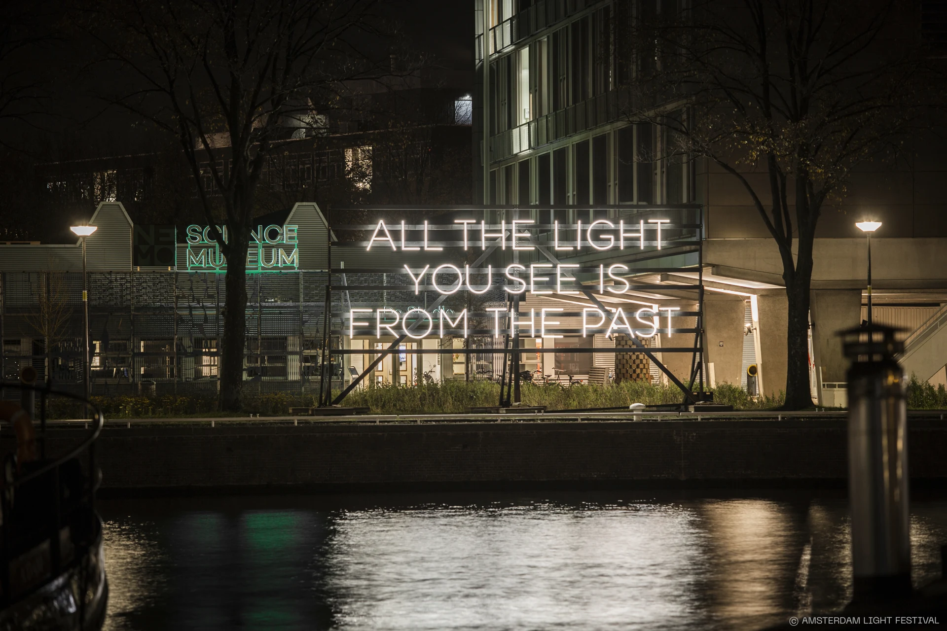 All The Light You See – Alicia Eggert, Amsterdam Light Festival editie 14